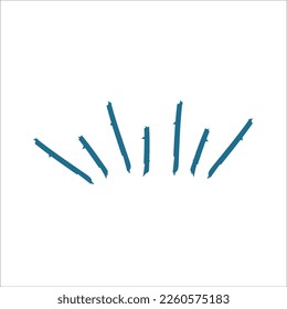 This element is suitable for various types graphic designs such as greeting cards, social media posts, stickers, banners, and so on.