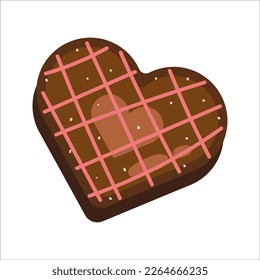 This element is suitable for various types of valentines themed graphic designs such as greeting cards, social media posts, stickers, banners and so on.