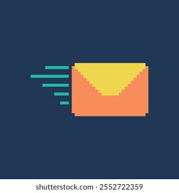 this is email icon in pixel art ,this item good for presentations,stickers, icons, t shirt design,game asset,logo and your project.