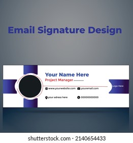 Diseño de firma de correo electrónico
