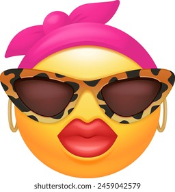 This emoji rocks a chic and sophisticated look, making a statement with grace and flair. With an air of mystery and a dash of elegance, it's the perfect blend of fashion-forward and culturally rich.