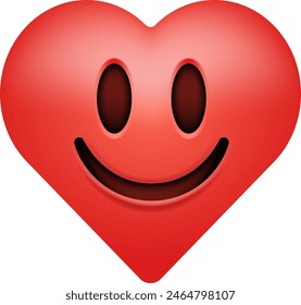 This emoticon that exudes warmth, happiness, and love. It communicates feelings of joy, contentment, and fondness. 