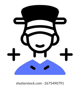 Dieses Kaisersymbol ist für die südkoreanische Kultur geeignet.
