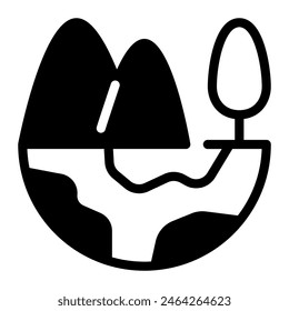 This Environment icon is suitable for Eco friendly consumption, Ecology, and Renewable Energy