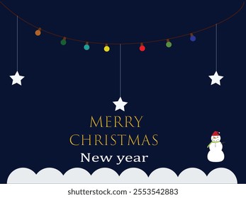 : This EPS file features a festive Christmas design, showcasing a beautifully decorated Christmas tree adorned with shimmering lights, colorful ornaments, and a shining star on top. The tree is surrou