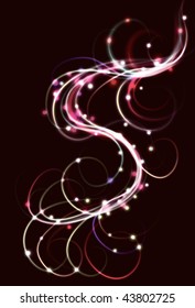 This is an EPS10 file. circles,lines, and background are all on separate layers. Transparency used throughout on every object except background.