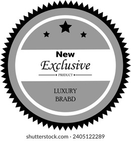 This Exclusive brand vector logo. illustration