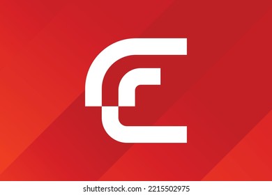 This is an extremely attractive, professional, trendy, and awesome CL LC initial icon. A minimalist, elegant monogram logo. Logo for business on a background.