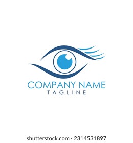 This is eye clinic logo design