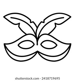This Eye Mask icon is suitable for Mardi Gras carnival, Medieval, party, etc.