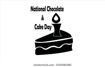 This is Eye Soothing, Trendy  Minimalist Icon Design for National Chocolate  Cake Day. Express your unique style with our custom-designed Icon, featuring vibrant colors and eye-catching Graphics.
