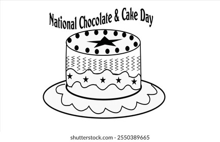 This is Eye Soothing, Trendy  Minimalist Icon Design for National Chocolate  Cake Day. Express your unique style with our custom-designed Icon, featuring vibrant colors and eye-catching Graphics.
