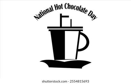 This is Eye Soothing, Trendy  Minimalist Icon Design for National Hot Chocolate Day. Express your unique style with our custom-designed Icon.
