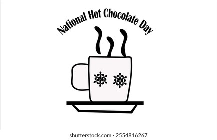 This is Eye Soothing, Trendy  Minimalist Icon Design for National Hot Chocolate Day. Express your unique style with our custom-designed Icon.
