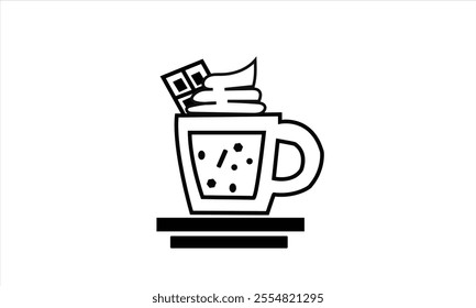 This is Eye Soothing, Trendy  Minimalist Icon Design for National Hot Chocolate Day. Express your unique style with our custom-designed Icon.
