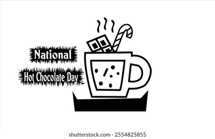 This is Eye Soothing, Trendy  Minimalist Icon Design for National Hot Chocolate Day. Express your unique style with our custom-designed Icon.
