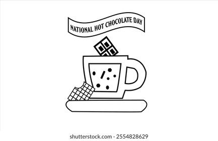 This is Eye Soothing, Trendy  Minimalist Icon Design for National Hot Chocolate Day. Express your unique style with our custom-designed Icon.
