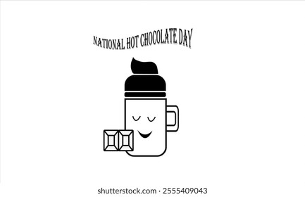 This is Eye Soothing, Trendy  Minimalist Icon Design forNational Hot Chocolate Day. Express your unique style with our custom-designed Icon.
