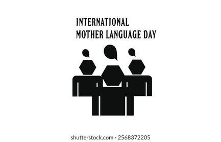 This is Eye Soothing, Trendy  Minimalist Icon Design for International Mother Language  Day. Express your unique style with our custom-designed Icon.
