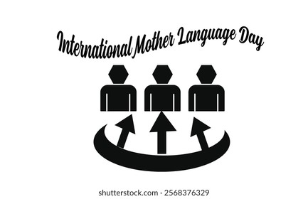 This is Eye Soothing, Trendy  Minimalist Icon Design for International Mother Language  Day. Express your unique style with our custom-designed Icon.
