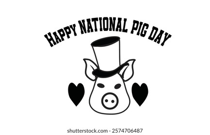 
This is Eye Soothing, Trendy  Minimalist Icon Design for National Pig Day. Express your unique style with our custom-designed Icon.
