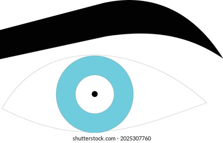 THIS IS AN EYEBROW ICON.