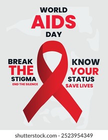 Este llamativo Anuncio para el Día Mundial del SIDA destaca la importancia de la concienciación, prevención y Asistencia del VIH/SIDA, fomentando la solidaridad comunitaria y promoviendo