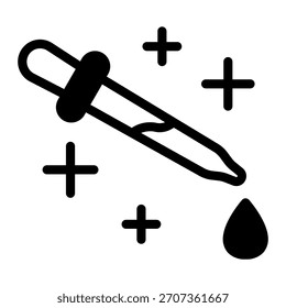 Este ícone de Conta-gotas é adequado para farmácia.