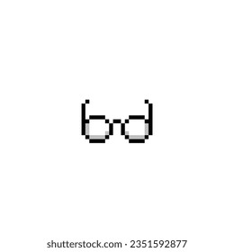 this is eyeglass icon in pixel art with white,black color and white background this item good for presentations,stickers, icons, t shirt design,game asset,logo and your project.