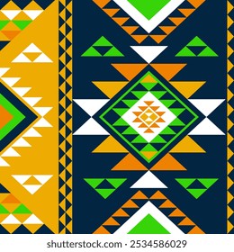This fabric captures the essence of Native art with unique patterns, offering a modern aesthetic for various home décor and fashion uses.