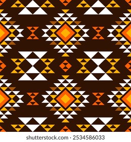 This fabric captures the essence of Native art with unique patterns, offering a modern aesthetic for various home décor and fashion uses.