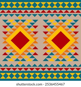 This fabric captures the essence of Native art with unique patterns, offering a modern aesthetic for various home décor and fashion use