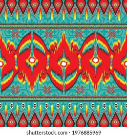 This fabric pattern with warm colors can be used in various works or other works of art.