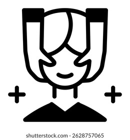 This Facial icon is suitable for Beauty Salon, Spa, Barber Shop, etc