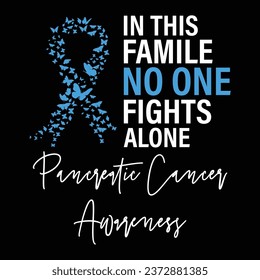 In This Family No One Alone Awareness svg