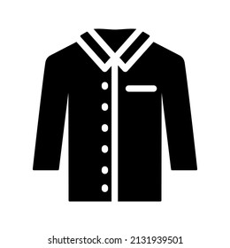 This is a fashion-related icon that uses a solid style