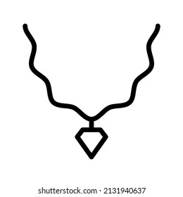 This is a fashion-related icon that uses a outline style