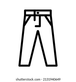 This is a fashion-related icon that uses a outline style