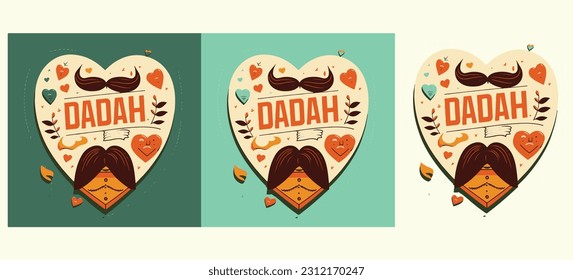 This Father's Day illustration serves as a tribute to all fathers, acknowledging their role in providing love, guidance, and support. It is a beautiful representation of the meaning