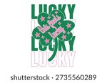 This Feels Lucky St.patrick’s Day ESP T-shirt Design