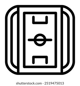 This Field icon is suitable for football, soccer, sport etc.
