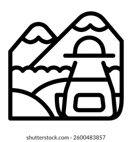 This Field trip icon is suitable for School, Education, Edutainment, etc
