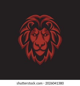 This fierce-looking lion logo has the meaning of being brave, strong and tough. Suitable for the logo of an e-sports team and the like