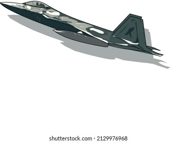This fighter jet vector is very suitable to be used as an illustration to complement the news of wars between countries that have been busy lately