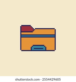 this is file icon in pixel art with simple color this item good for presentations,stickers, icons, t shirt design,game asset,logo and your project.