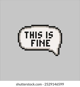 Esta é uma boa nuvem de diálogo, pixel art