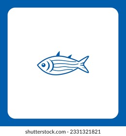 This fin-tastic design is perfect for seafood restaurants, fishing enthusiasts, and marine-related businesses. Dive into success with this eye-catching and versatile icon.