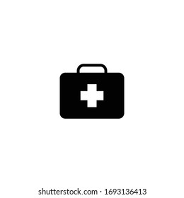 This first aid box icon is in Solid style available to download as EPS 10