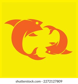 This is a fish vector logo, which would be suitable for a modern angler or fishing company logo.