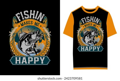 This is a Fishing T-Shirt Design,
designed for Fishing T-Shirt Design lovers.